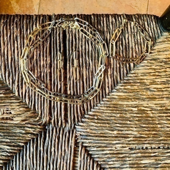 ✨💛 Gold Tone Chain Link Earrings ✨💛 - Picture 5 of 7